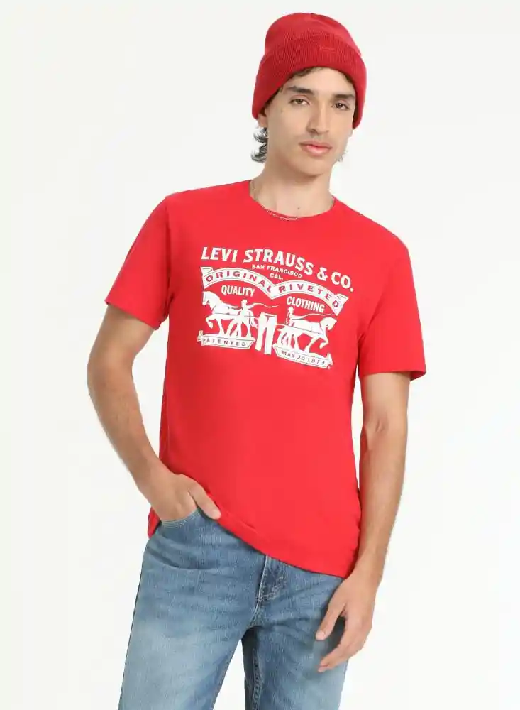 Camisetas H125 Manga Corta M-rojo