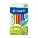 Colores Jumbo Triangular X 12 Pelikan