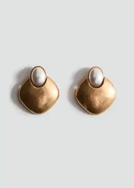 Pendientes June Oro Talla 99 Mujer Mango