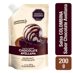 Colombina Salsa Sabor Chocolate Avellana 