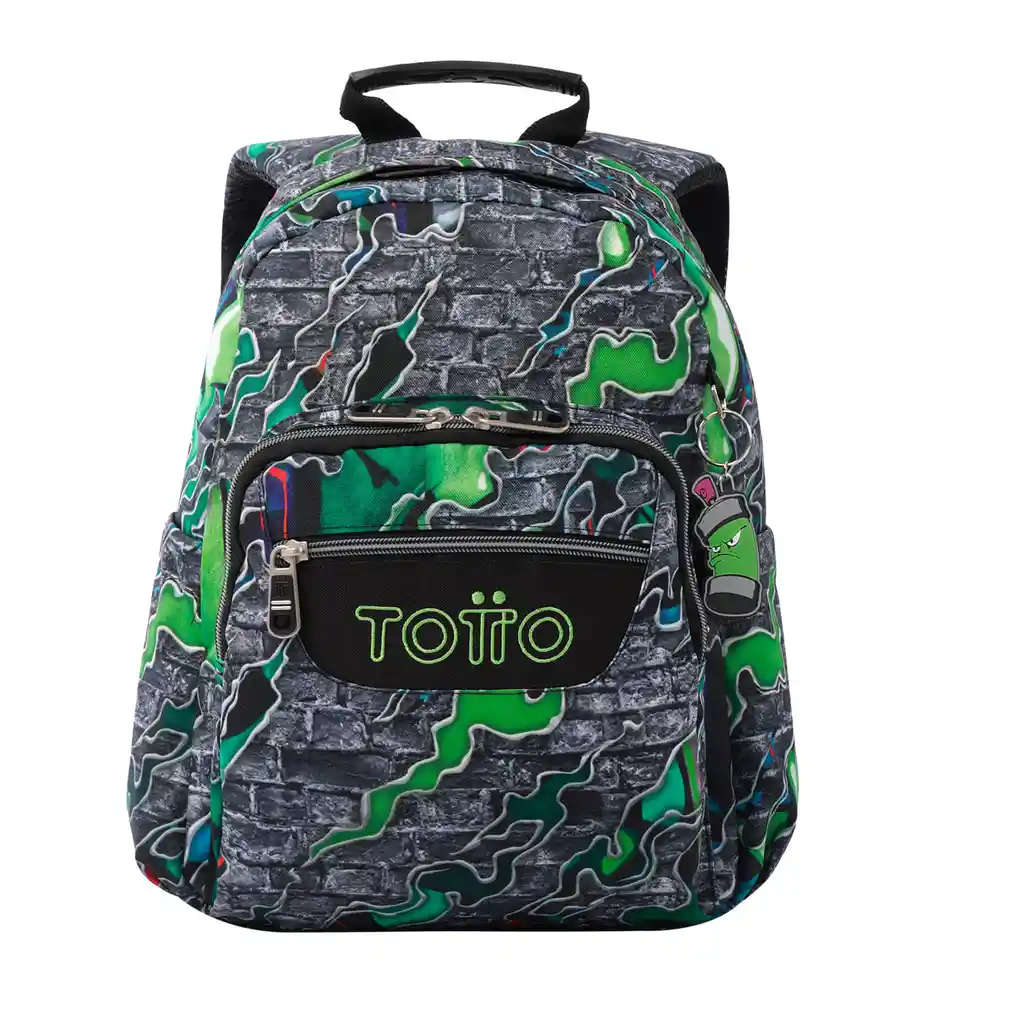 Morral Juvenil Porta Tableta 10" Tempera Gris