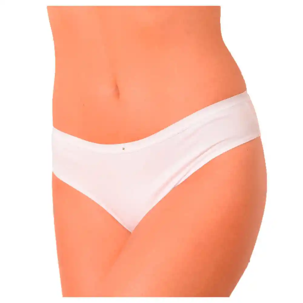 Panty Control Abdomen Mujer - Ref. 27628 Talla S Blanco