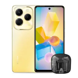 Celular Infinix Hot 40 Pro 256 Gb 8 Gb Ram Dorado Estuche/ Cargador/ Pin + Audifonos