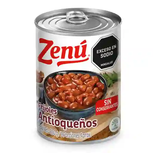 Zenú Fríjoles Antioqueños Sabor Casero en Lata