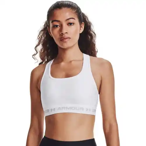 Unr Armour Top Entrenamiento Crossback Mid Mujer Blanco T XS