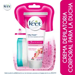 Veet Crema Depilatoria Corporal de Ducha 100 mL