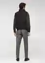 Chaleco Nadast Negro Talla XS Hombre Mango