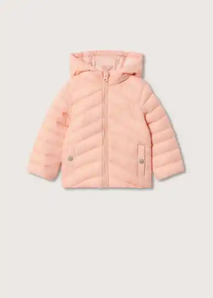 Anorak Lightb2 Peach Talla 71 Niñas Mango