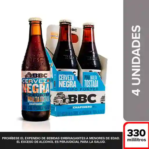 Bbc Pack Cerveza Artesanal Chapinero Porter 