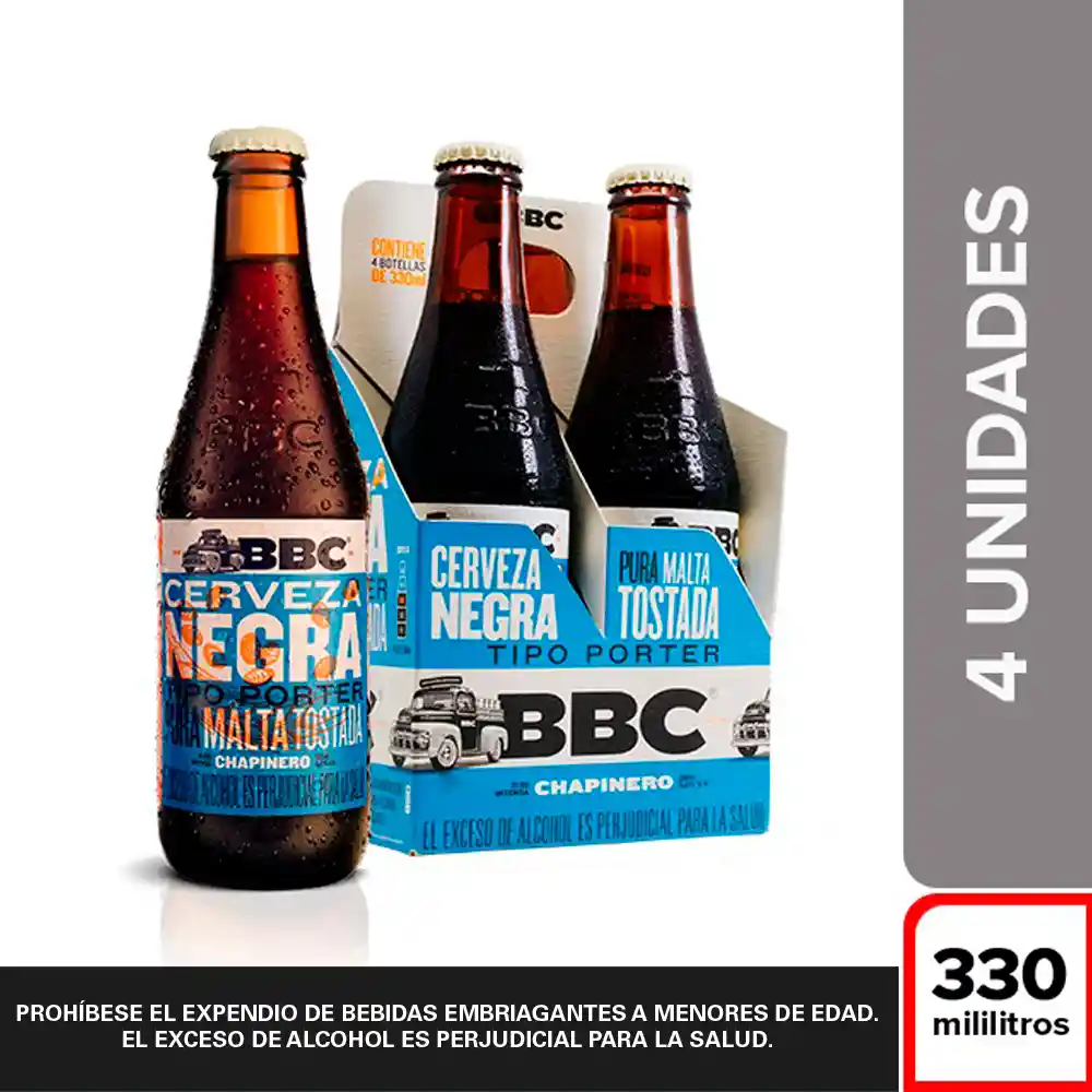 Bbc Pack Cerveza Artesanal Chapinero Porter 