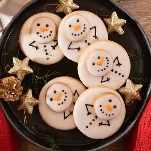 Galleta Muñeco de Nieve