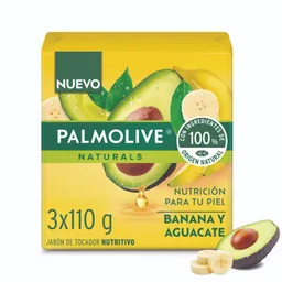 Palmolive Jabón Banana y Aguacate Barra
