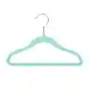 Pack 5 Colgadores Kids Terciopelo Menta