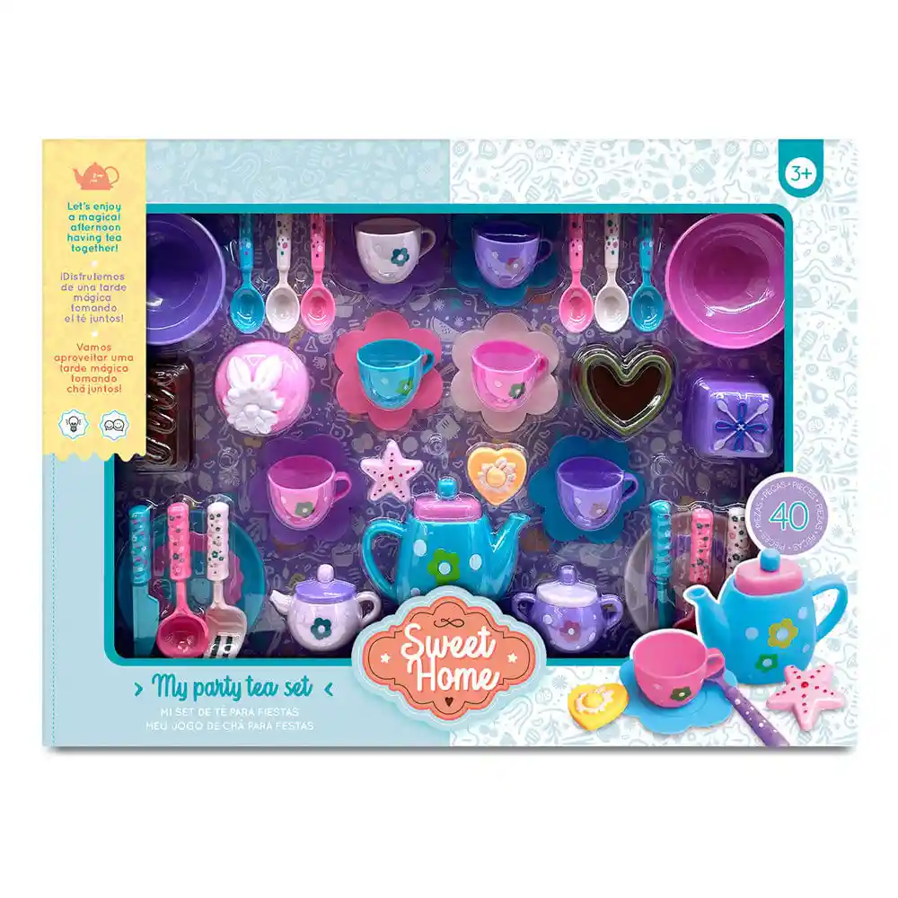 Sweet Home Set de Te X37 Piezas
