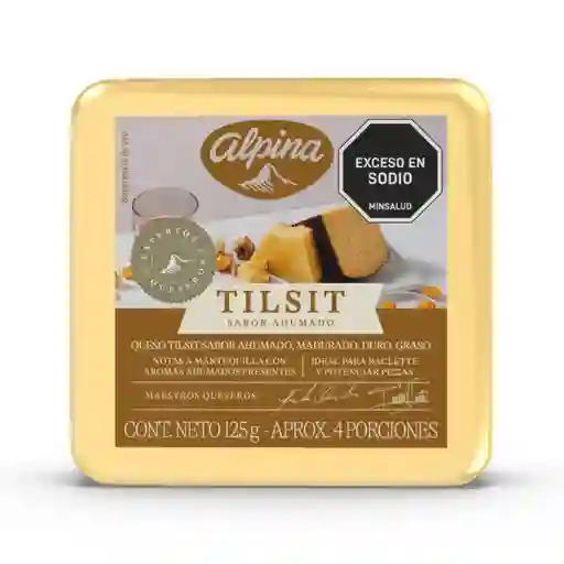 Queso Tilsit Alpina Ahumado (125 Gr)