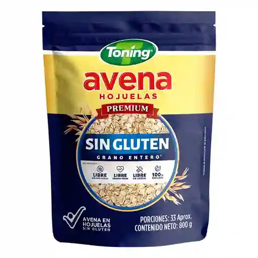 Avena Hojuelas Sin Gluten Toning