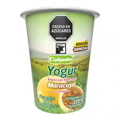 Yogur Colanta Maracuyá