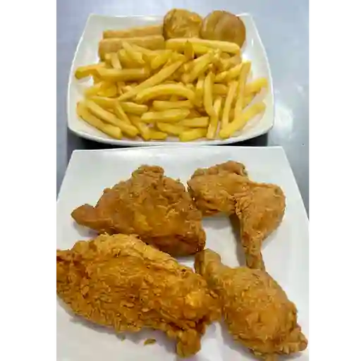 Medio pollo broaster