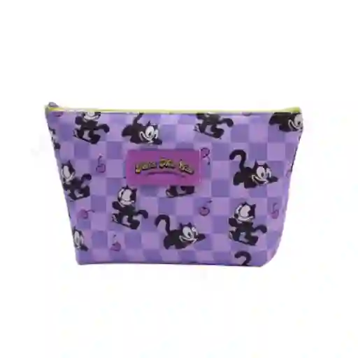 Cosmetiquera Serie Felix The Cat Lila Miniso
