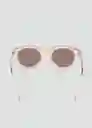 Gafas de Sol Julieta Rosa Pastel Talla 99 Mujer Mango