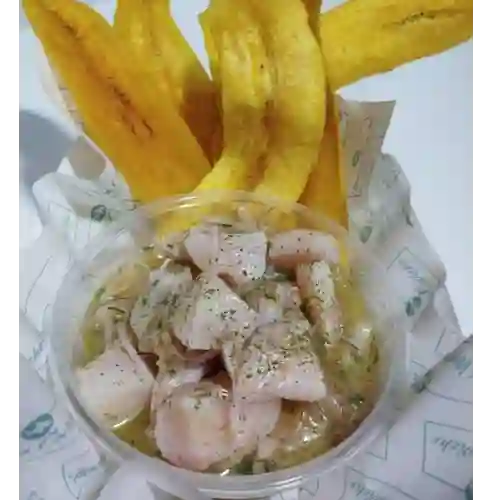 Ceviche de Pescado (leche de Tigre)