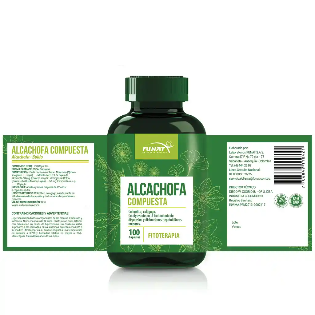 Funat Alcachofa Compuesta