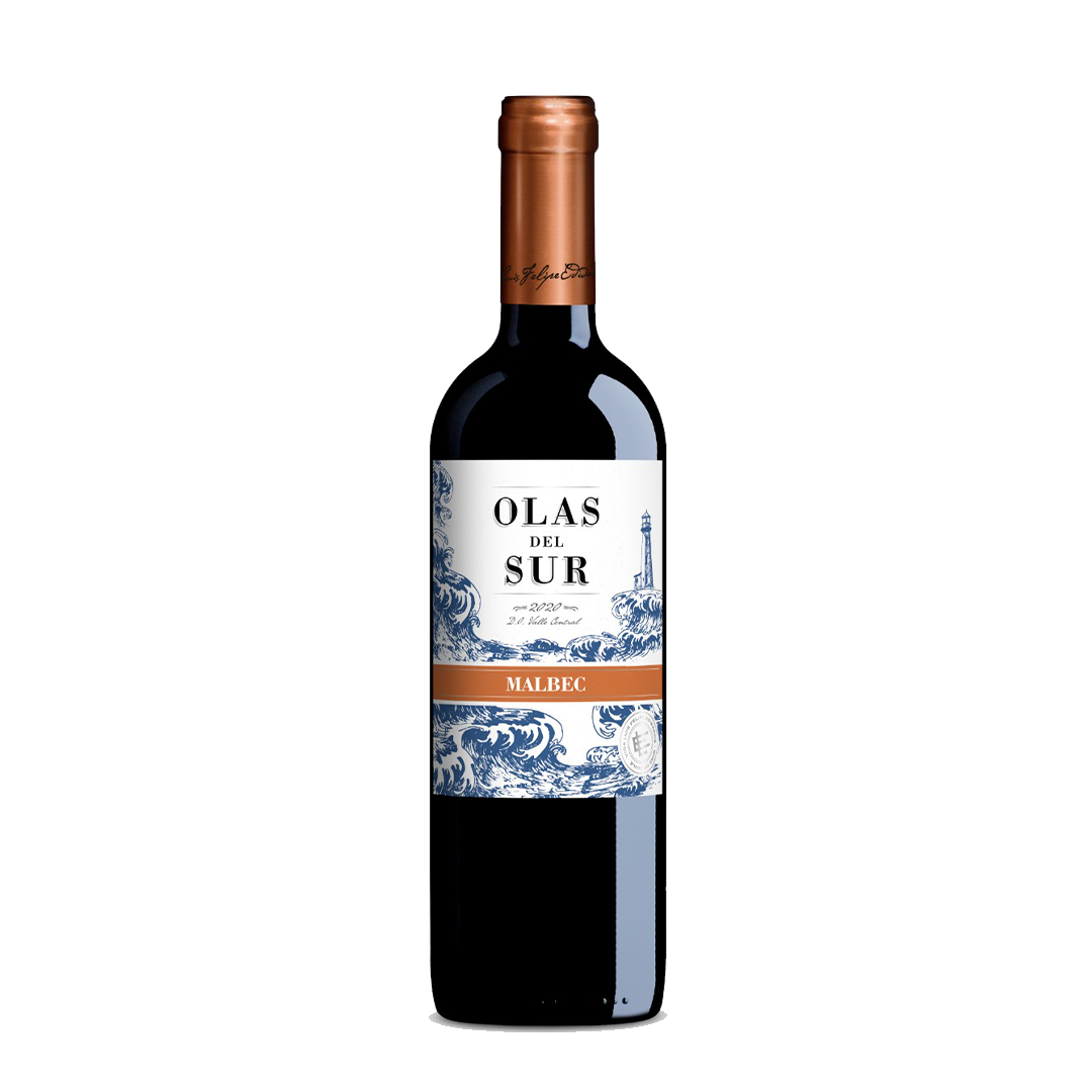 Olas Del Sur Vino Tinto Malbec 750 ml