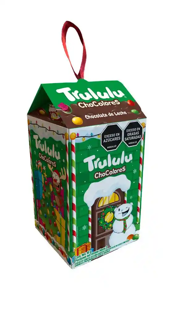 Gomitas Casita de Navidad Trululu