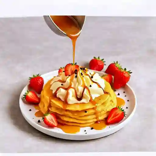 Milhoja De Fresas Crema