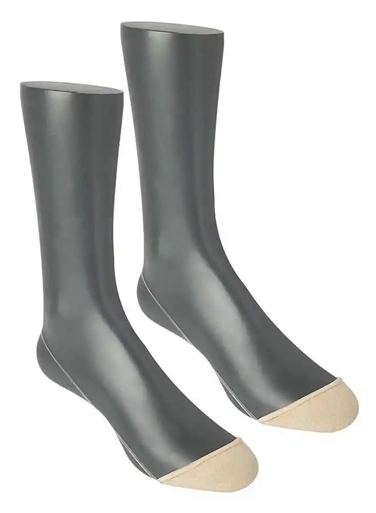 Calcetin Puntera Sling Back X2 Punto Blanco 723901
