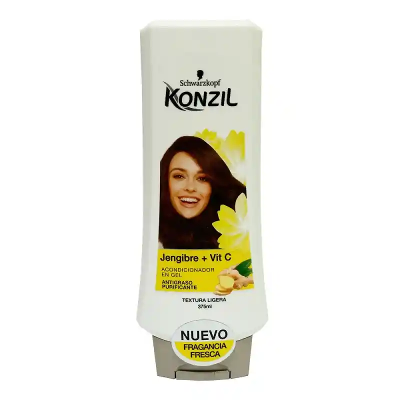 Konzil Acondicionador Antigraso Purificante con Jengibre y Vit C