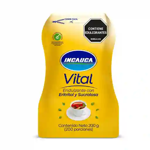 Endulzante Incauca Vital Con Sucralosa (200 Gr)