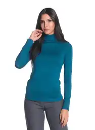 Saco Tejido Cerrado Para Mujer Azul Pe6 Talla S Arkitect