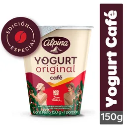 Alpina Yogurt Original Café Juan Valdez