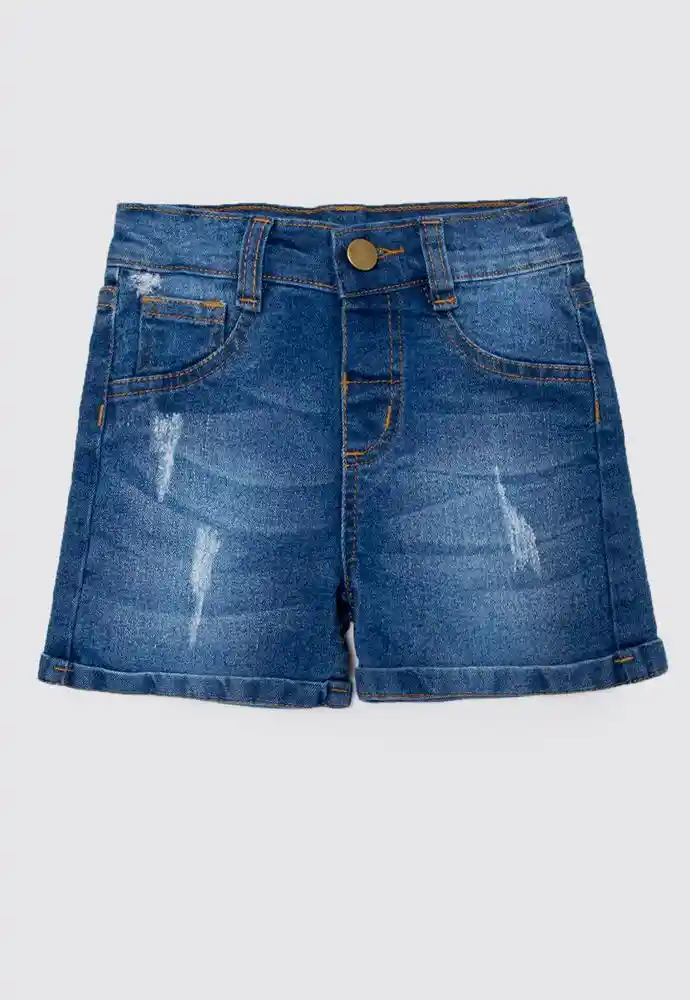 Bermuda Denim 2t - Azul