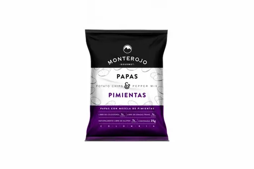 Monterojo Papas Fritas con Mezcla de Pimientas