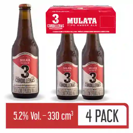 Tres Cordilleras Mulata X 330 ml