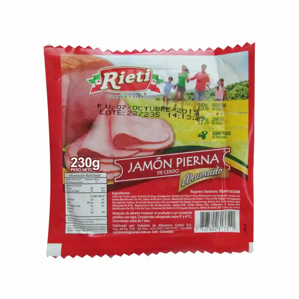 Rieti Jamón Pierna