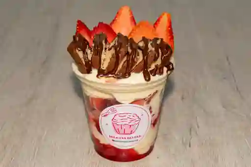 Fresas con Crema 12 Oz