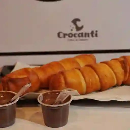 Dedo de queso con nutella