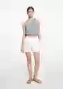 Top Sirenat Verde Pastel Talla 21 Niñas Mango