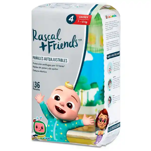 Rascal Pañales Friends T4