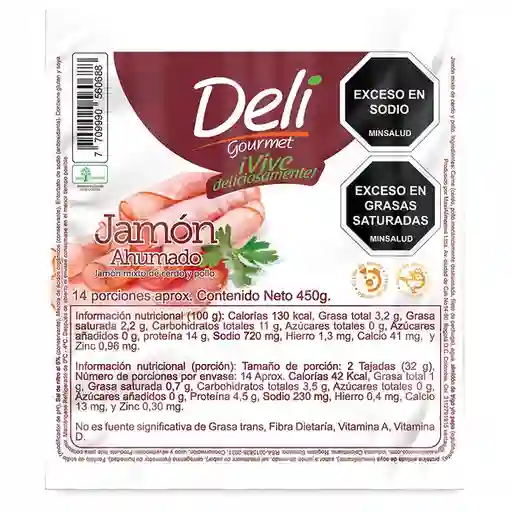 Deli Gourmet Jamón Ahumado