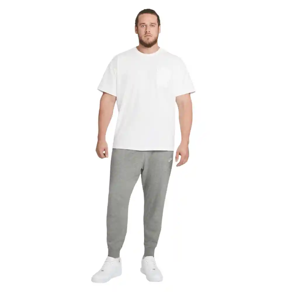 Nike Pantalon Club Joggers Jersey Gris