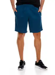 Pantaloneta Punto Deportiva Ho Azul Petróleo Talla XL Bronzini