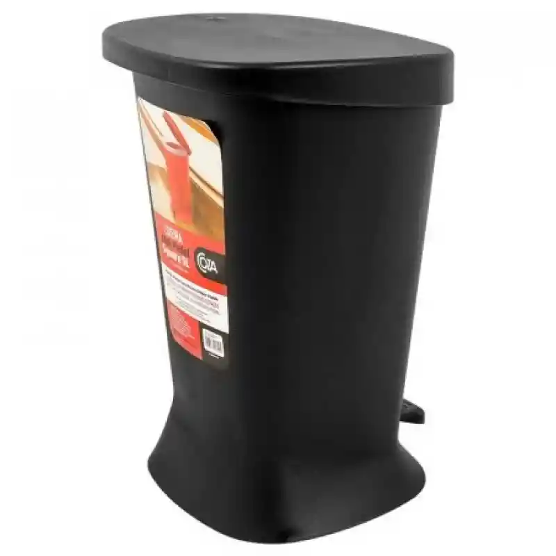 Oza C Papelera Square Negro 5 L 10424-0008