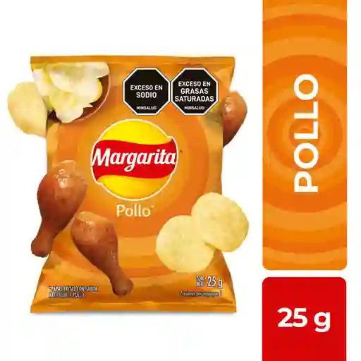 Margarita Snack Papas Pollo 25 g