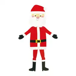 Cartel Santa Armable Navidad 2024