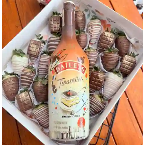 Fresas con Baileys