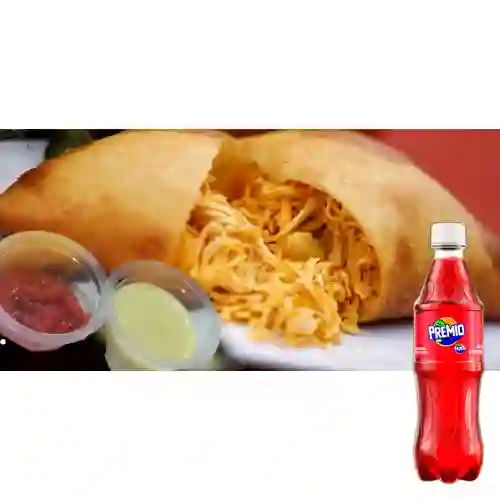 Empanada de Pollo Grande Venezolana +Premio 400ml